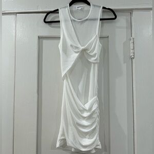 Superdown White Mini Dress